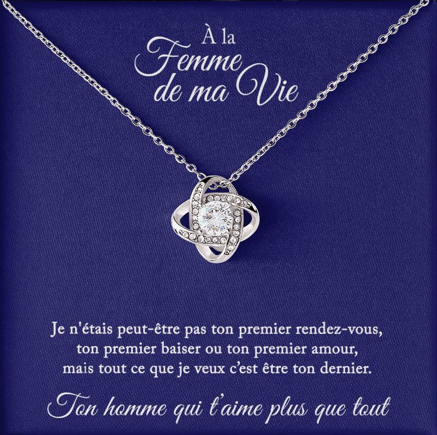 Collier Pour Mon Partenaire - Je Veux Être Ton Dernier
