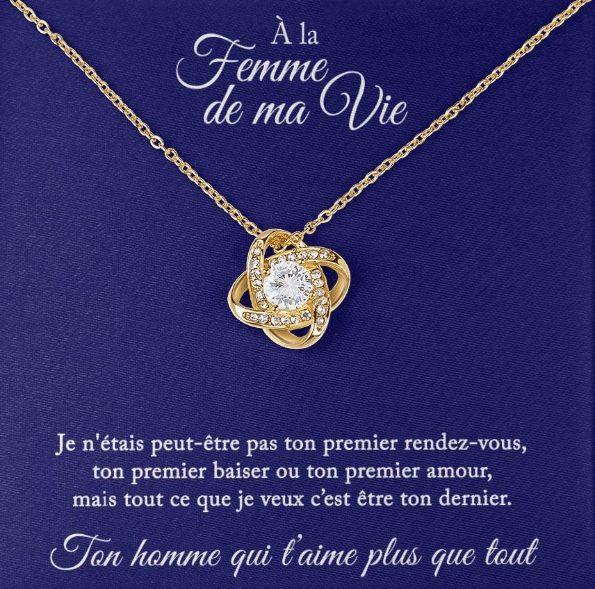 Collier Pour Mon Partenaire - Je Veux Être Ton Dernier