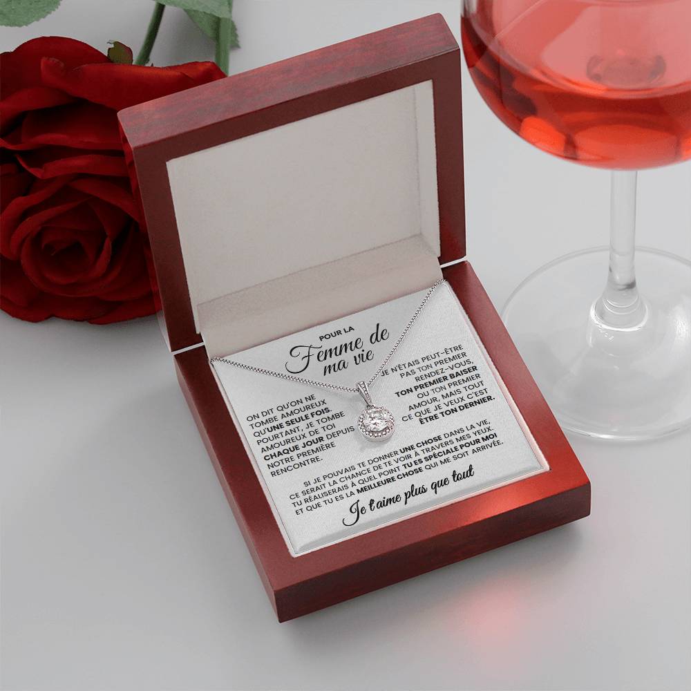 Collier Pour Mon Partenaire - Je t'aime Plus Que Tout