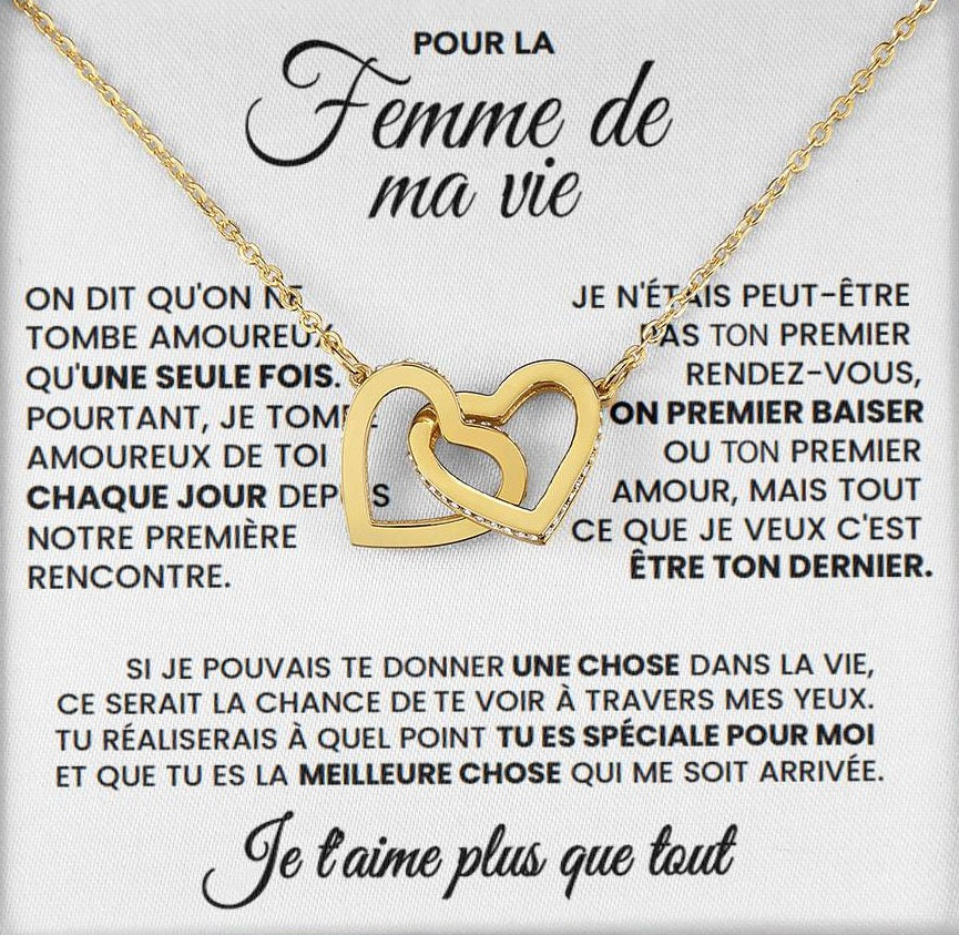 Collier Pour Mon Partenaire - Je t'aime Plus Que Tout