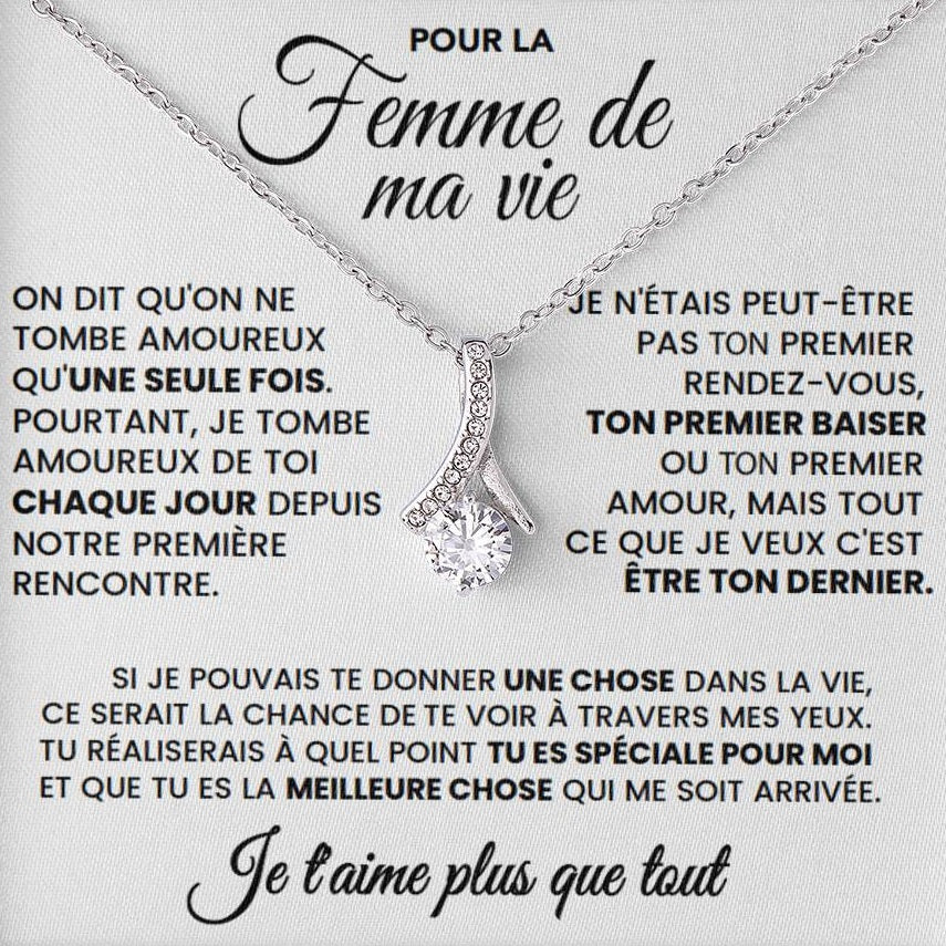 Collier Pour Mon Partenaire - Je t'aime Plus Que Tout