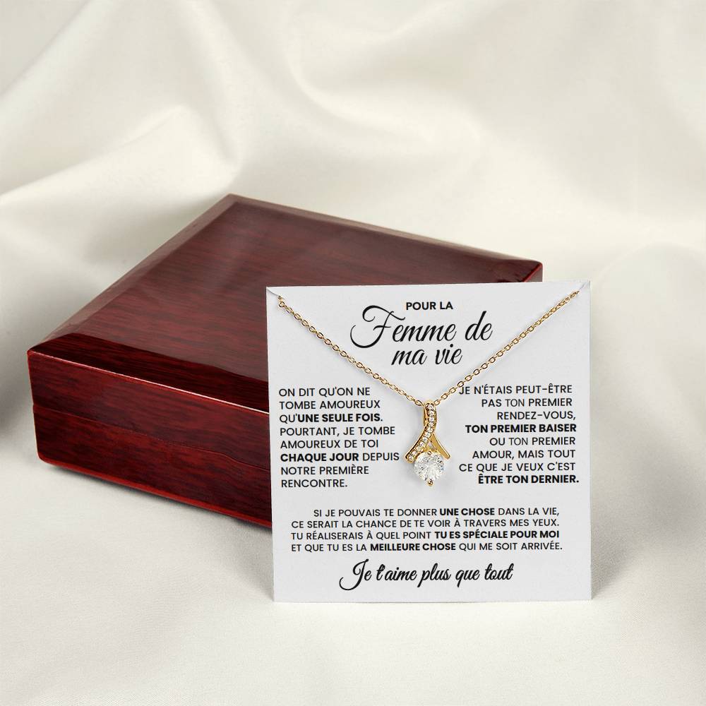 Collier Pour Mon Partenaire - Je t'aime Plus Que Tout