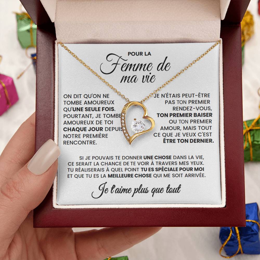 Collier Pour Mon Partenaire - Je t'aime Plus Que Tout