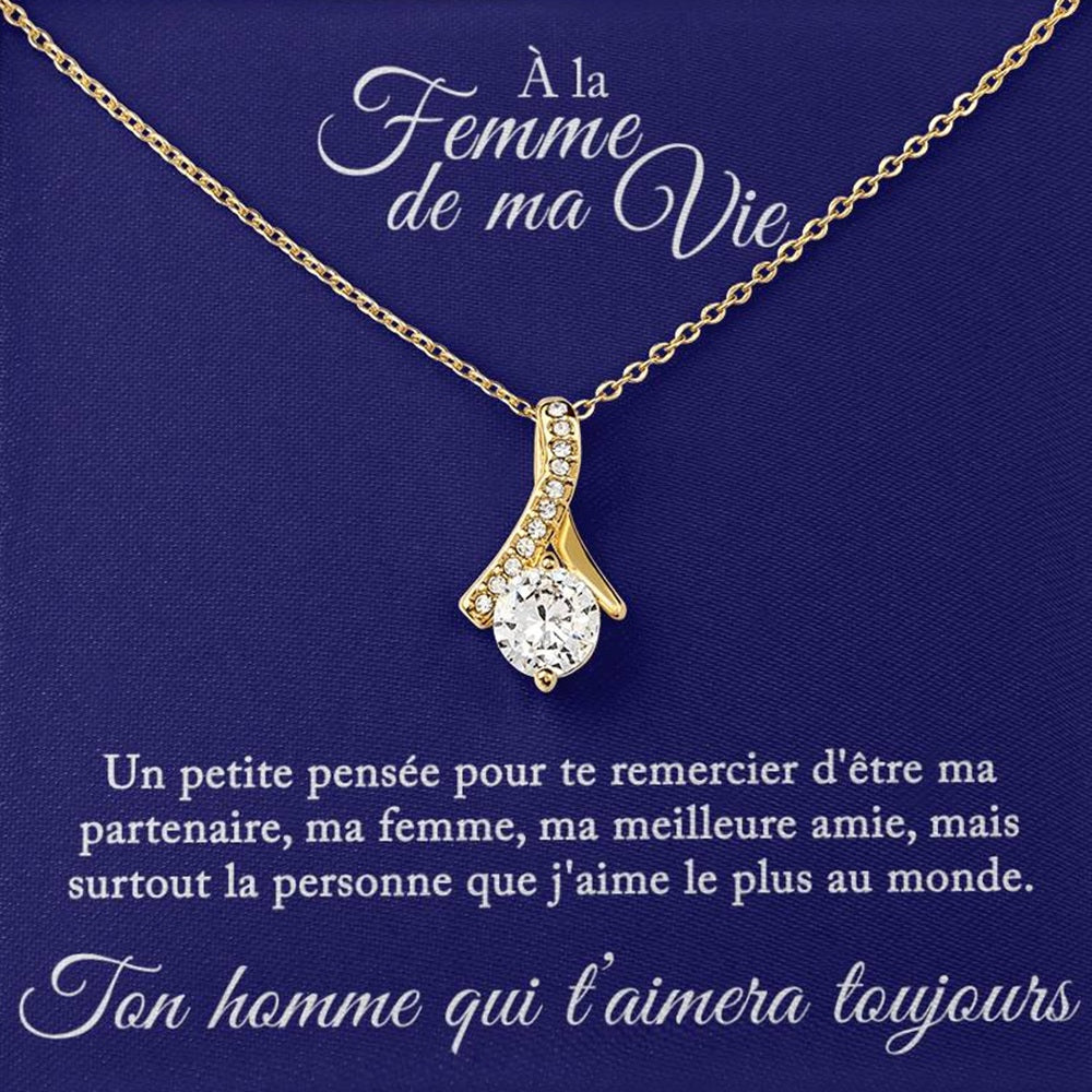 Collier Pour Mon Partenaire - Une petite pensée pour te remercier