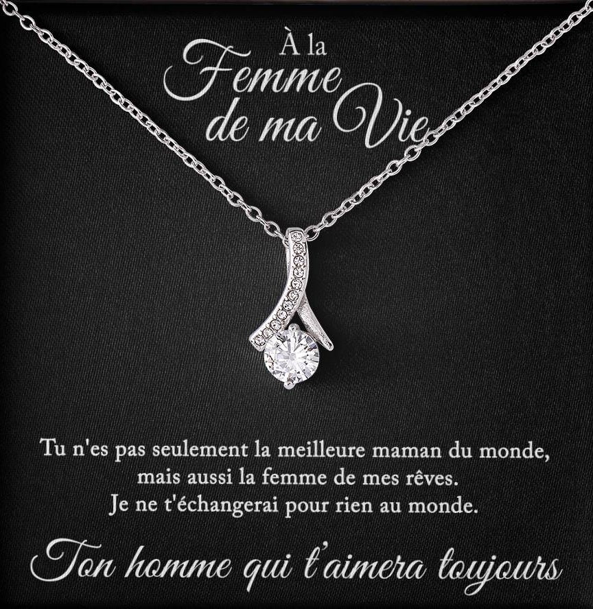 Ensemble Cadeau Pour La Femme De Ma Vie - Collier Beauté Éternelle™