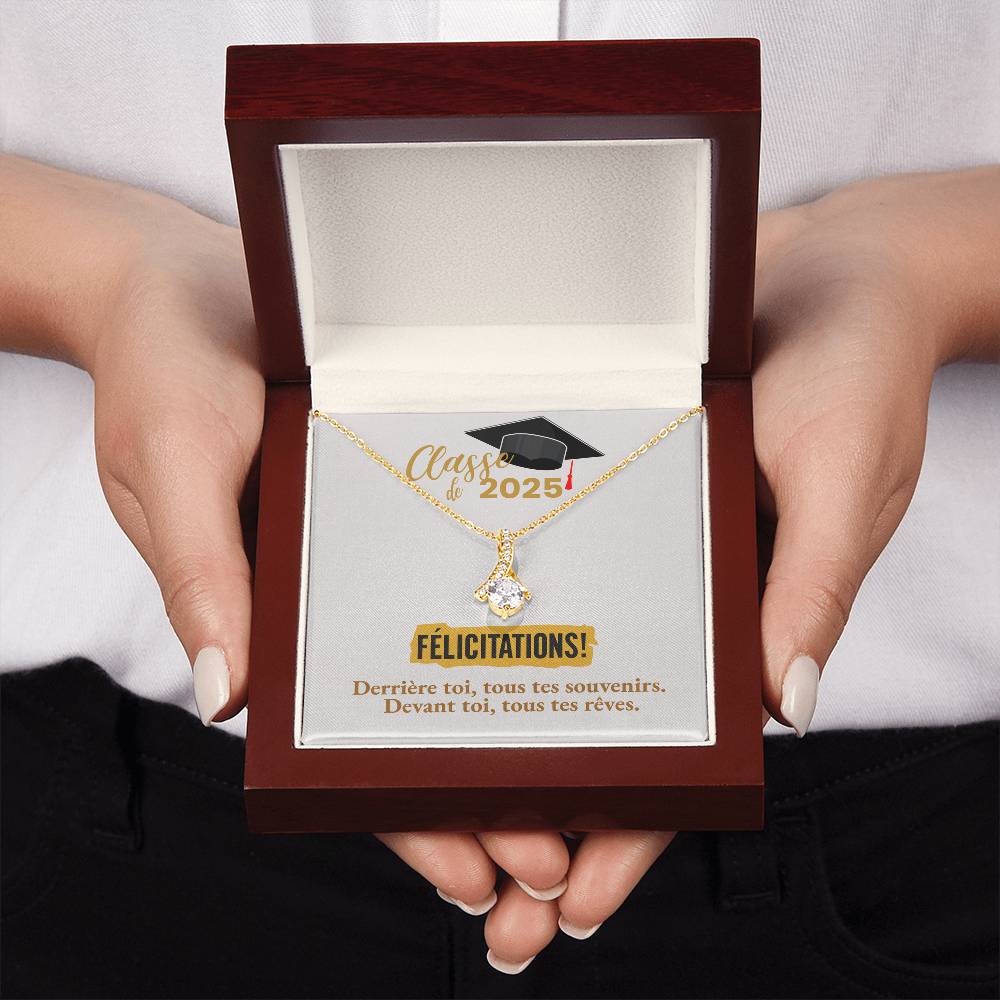 Félicitations! Graduation 2025 | Collier Amour Éternel