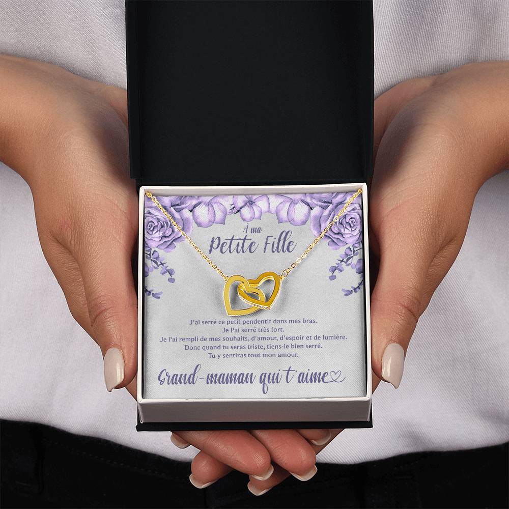 Collier petite-fille - Grand-maman qui t'aime