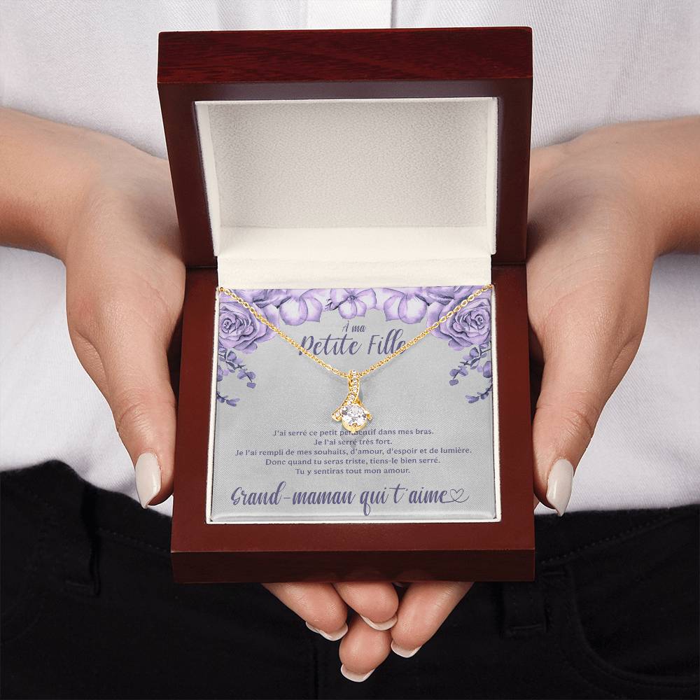 Collier petite-fille - Grand-maman qui t'aime