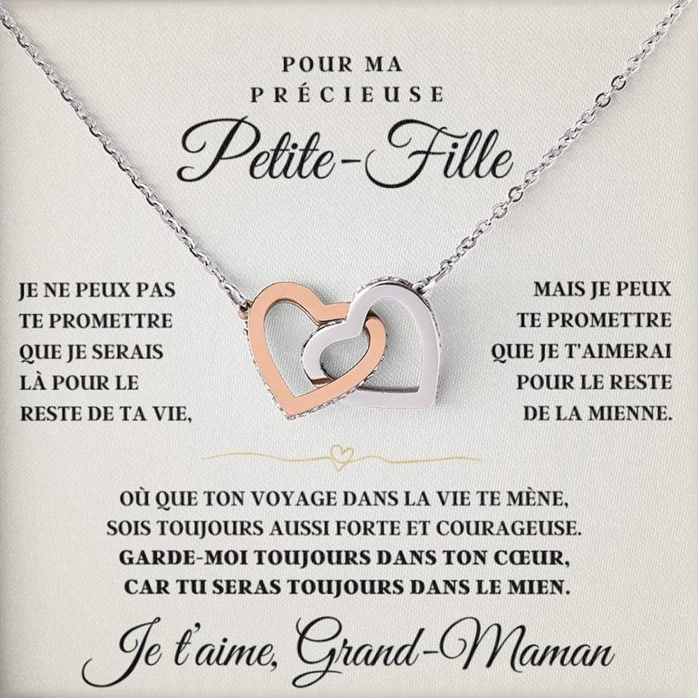 Collier petite-fille - Pour ma précieuse petite fille