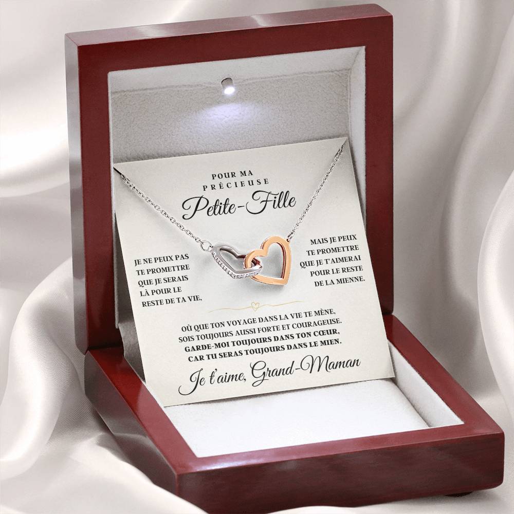 Collier petite-fille - Pour ma précieuse petite fille