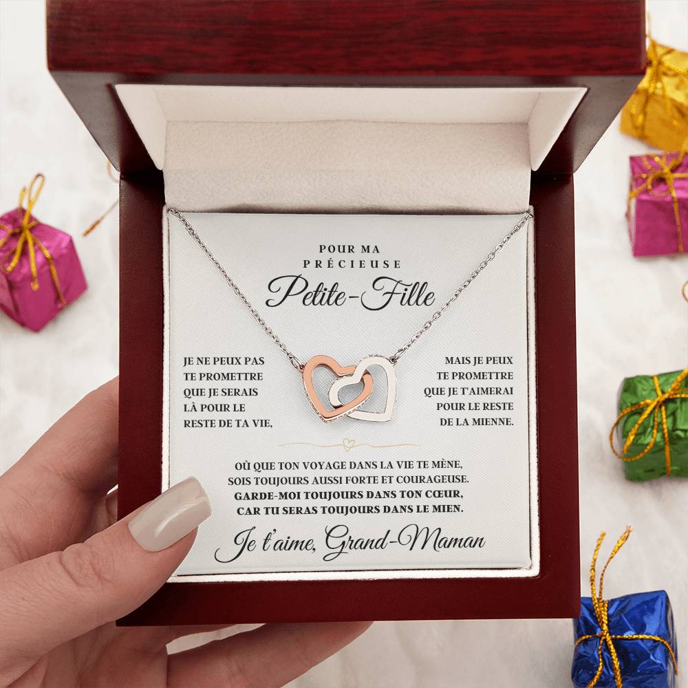 Collier petite-fille - Pour ma précieuse petite fille