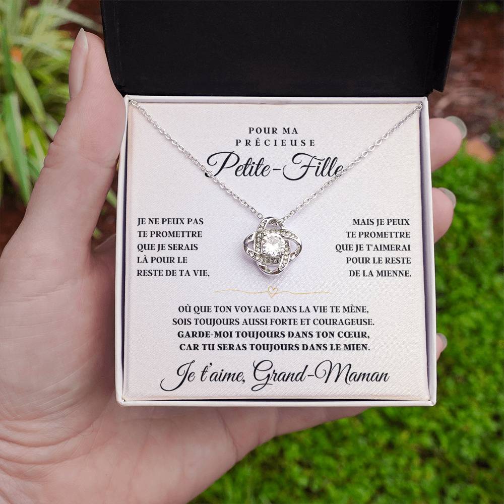 Collier petite-fille - Garde-moi dans ton cœur