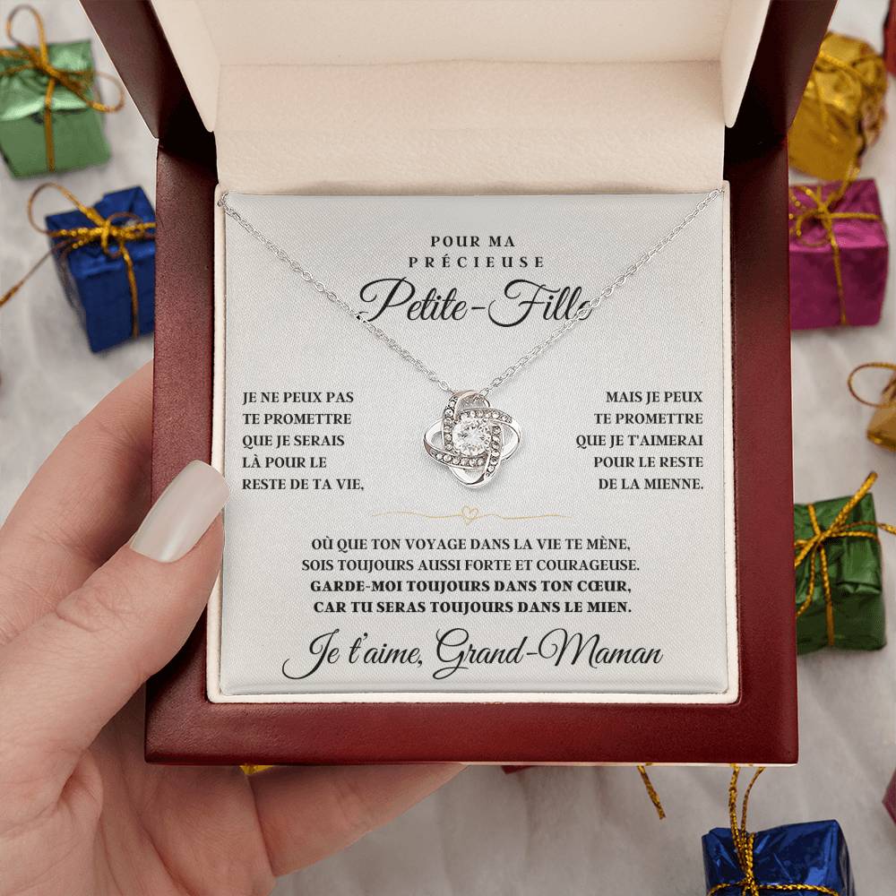 Collier petite-fille - Garde-moi dans ton cœur