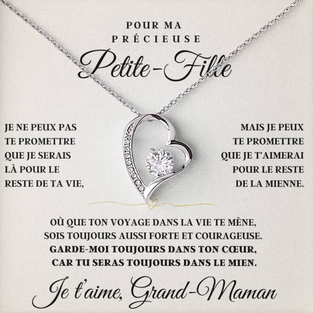 Collier petite-fille - Garde-moi dans ton cœur