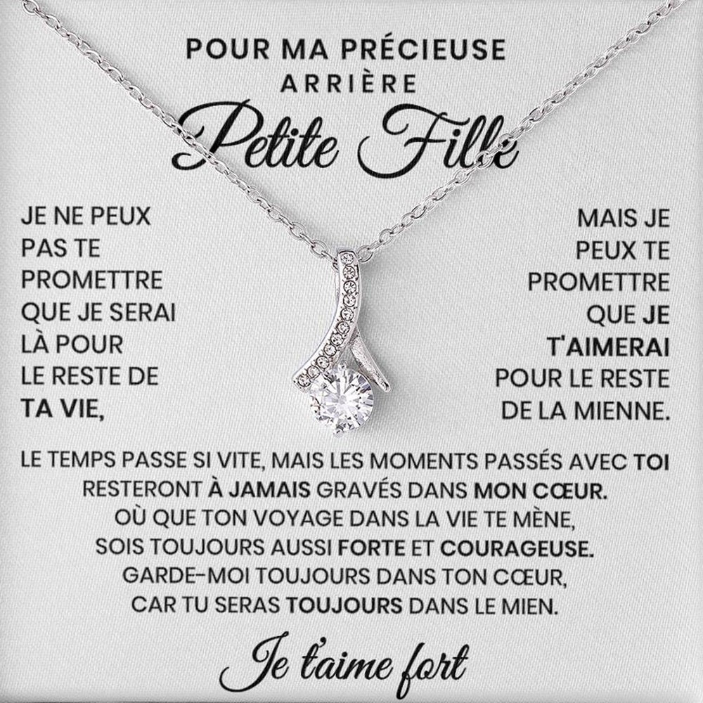 Collier pour arrière-petite-fille - Pour ma précieuse petite fille