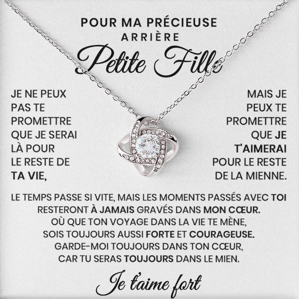 Collier pour arrière-petite-fille - Pour ma précieuse petite fille