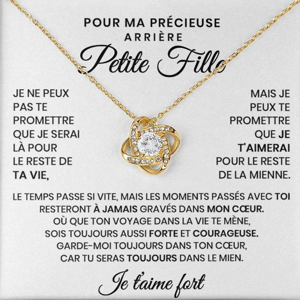 Collier pour arrière-petite-fille - Pour ma précieuse petite fille