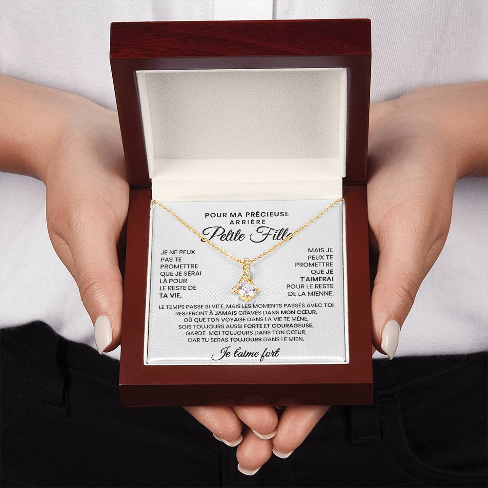 Collier pour arrière-petite-fille - Pour ma précieuse petite fille