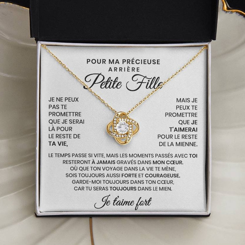 Collier pour arrière-petite-fille - Pour ma précieuse petite fille