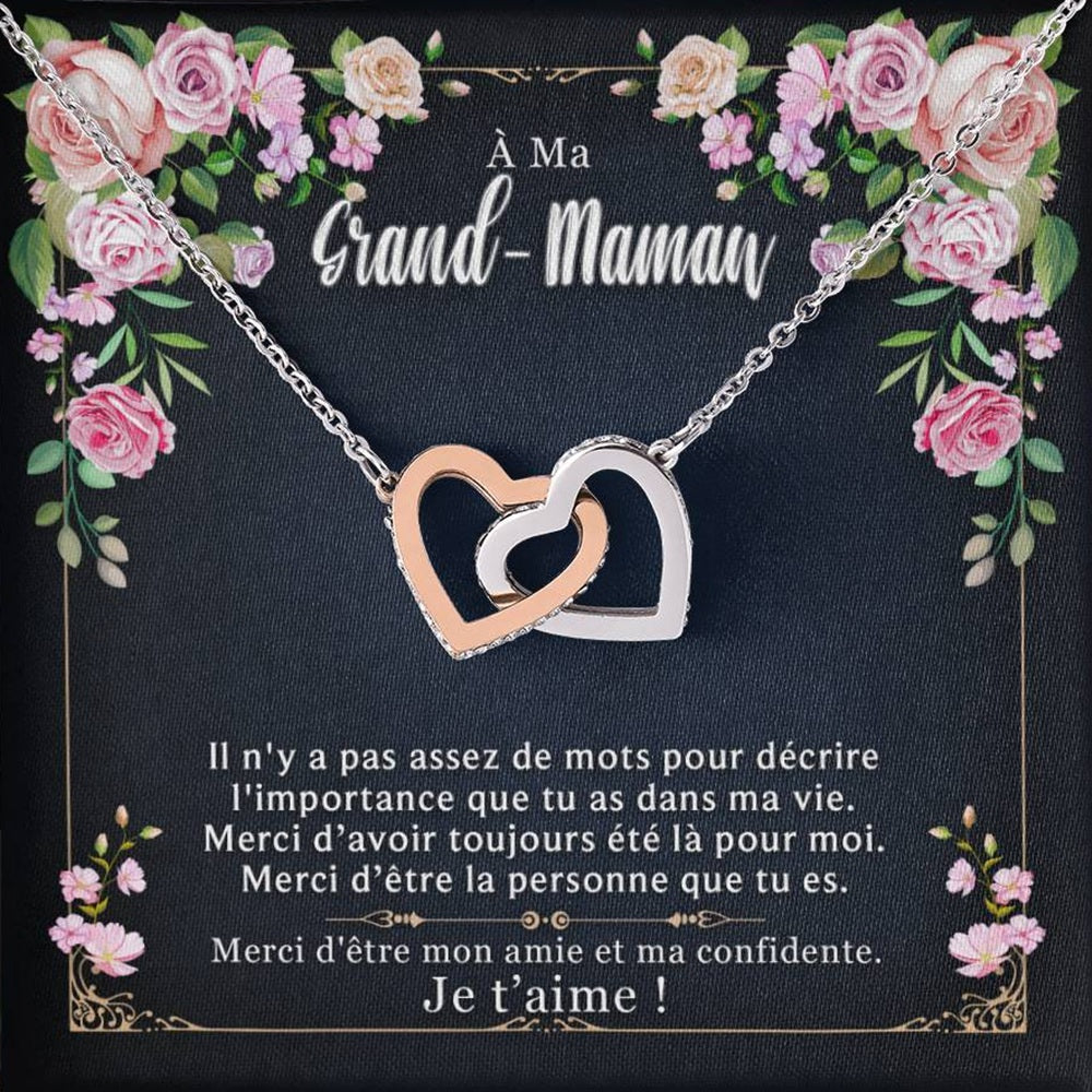 Collier grand-mère – Mon amie et confidente