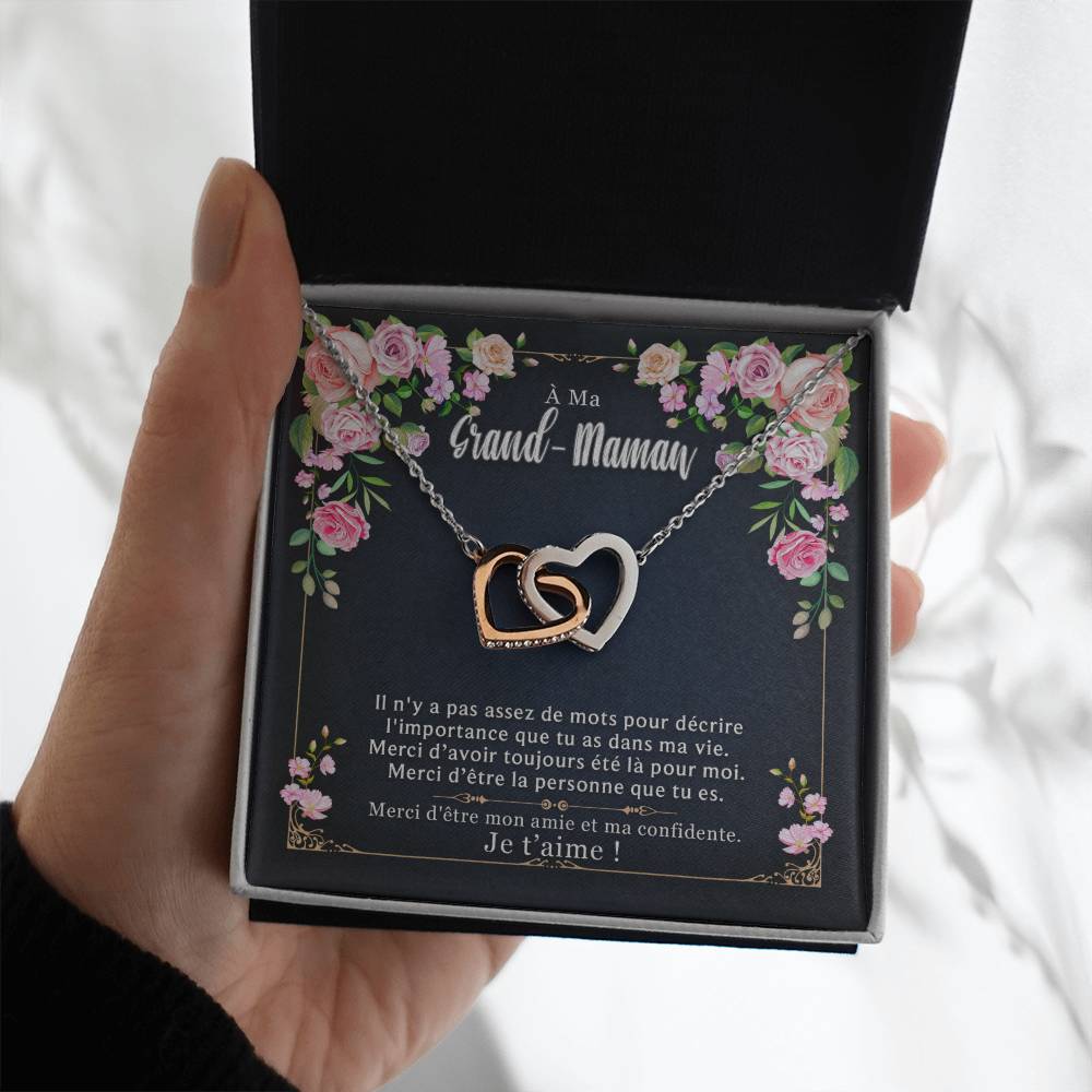 Collier grand-mère – Mon amie et confidente