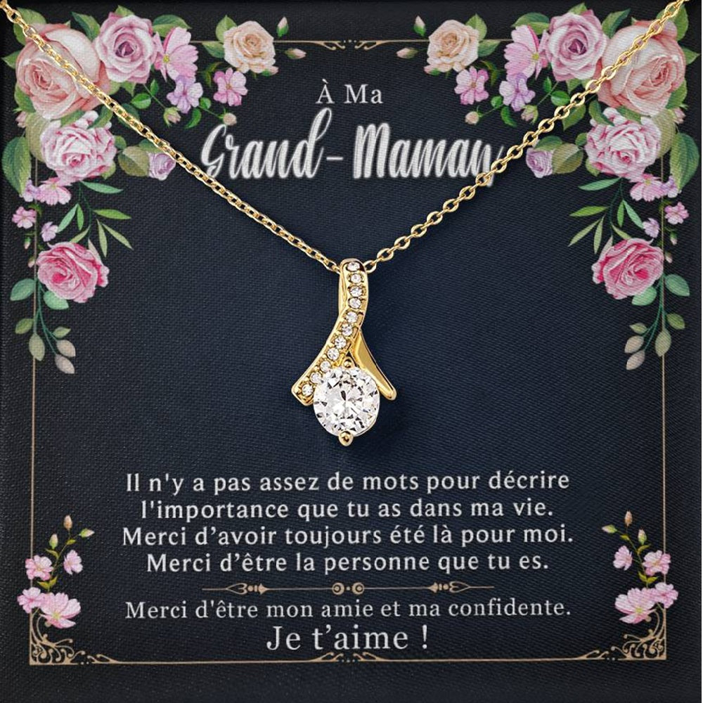 Collier grand-mère – Mon amie et confidente