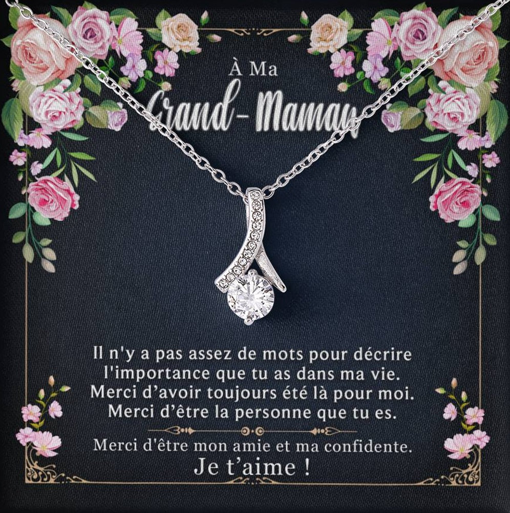 Collier grand-mère – Mon amie et confidente