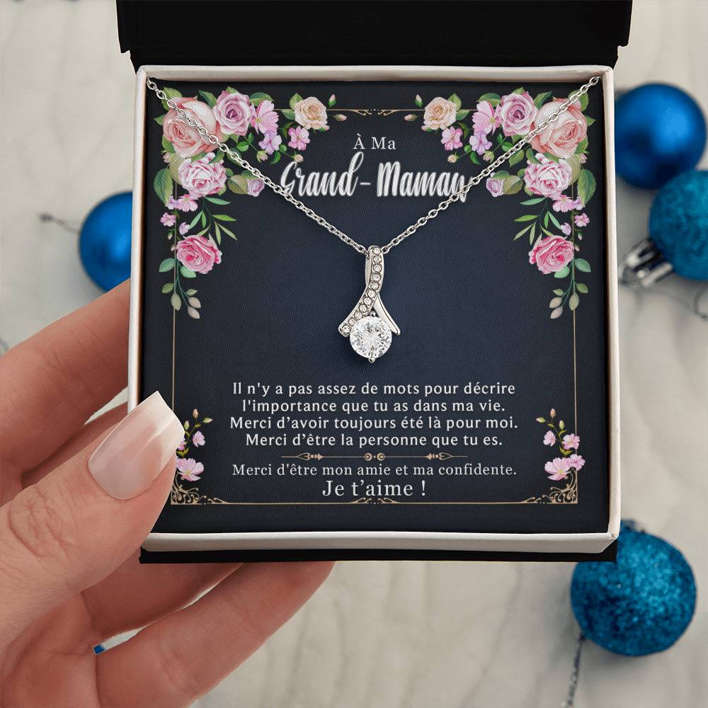 Collier grand-mère – Mon amie et confidente