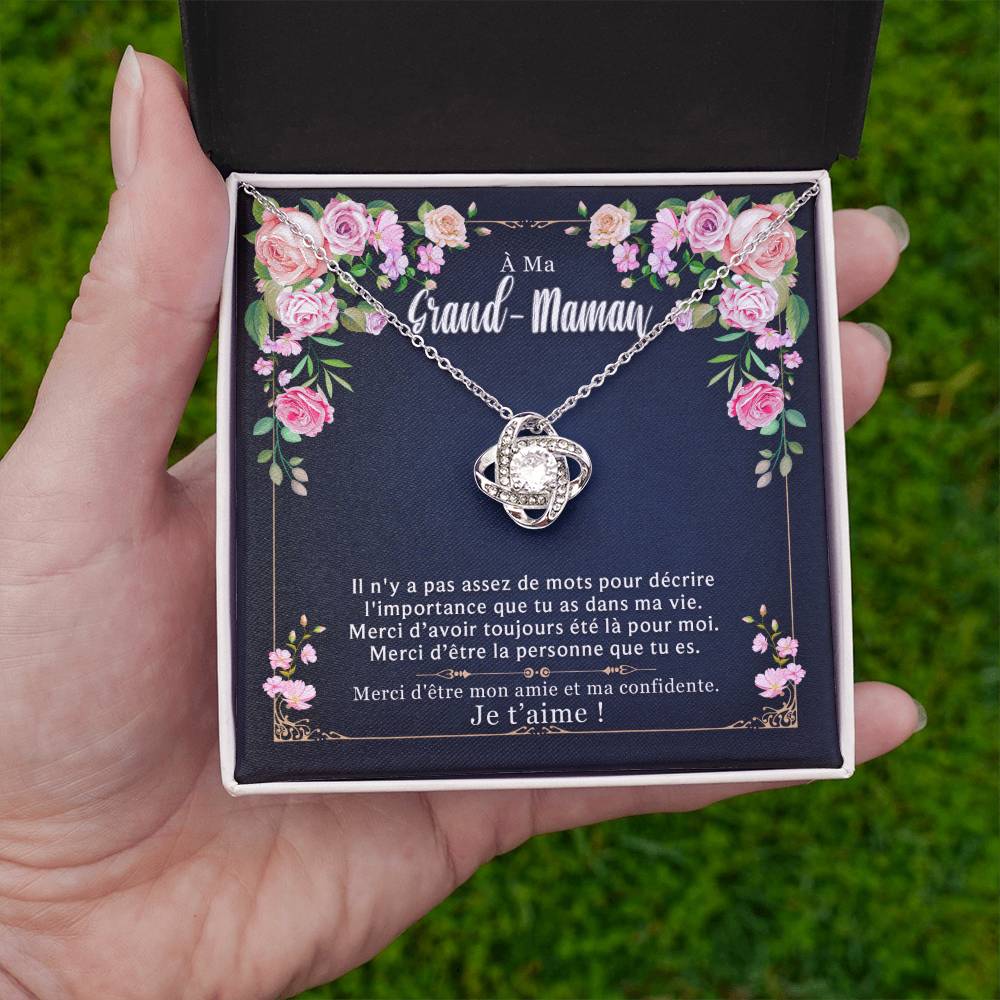 Collier grand-mère – Mon amie et confidente