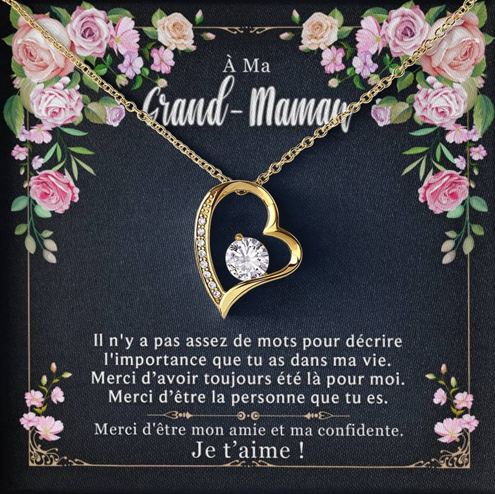 Collier grand-mère – Mon amie et confidente