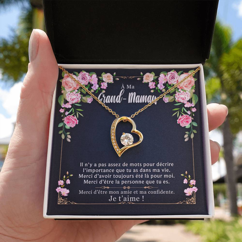 Collier grand-mère – Mon amie et confidente