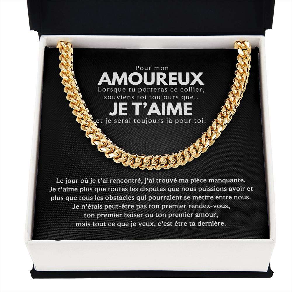 Pour mon amoureux - Chaîne cubans