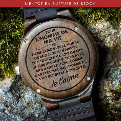 Montre Boréal™ - Cadeau Pour Homme - La Vie Est Belle À Tes Côtés