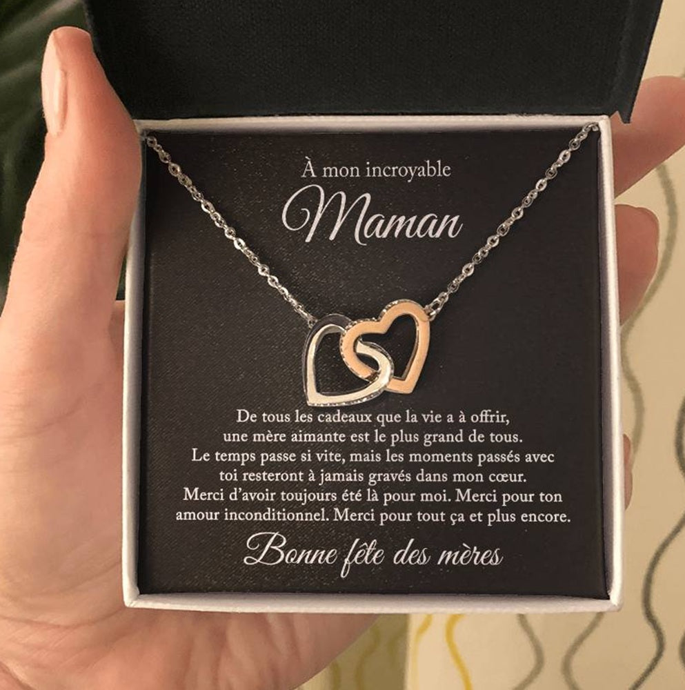 À mon incroyable maman - Bonne fête des mères - Collier