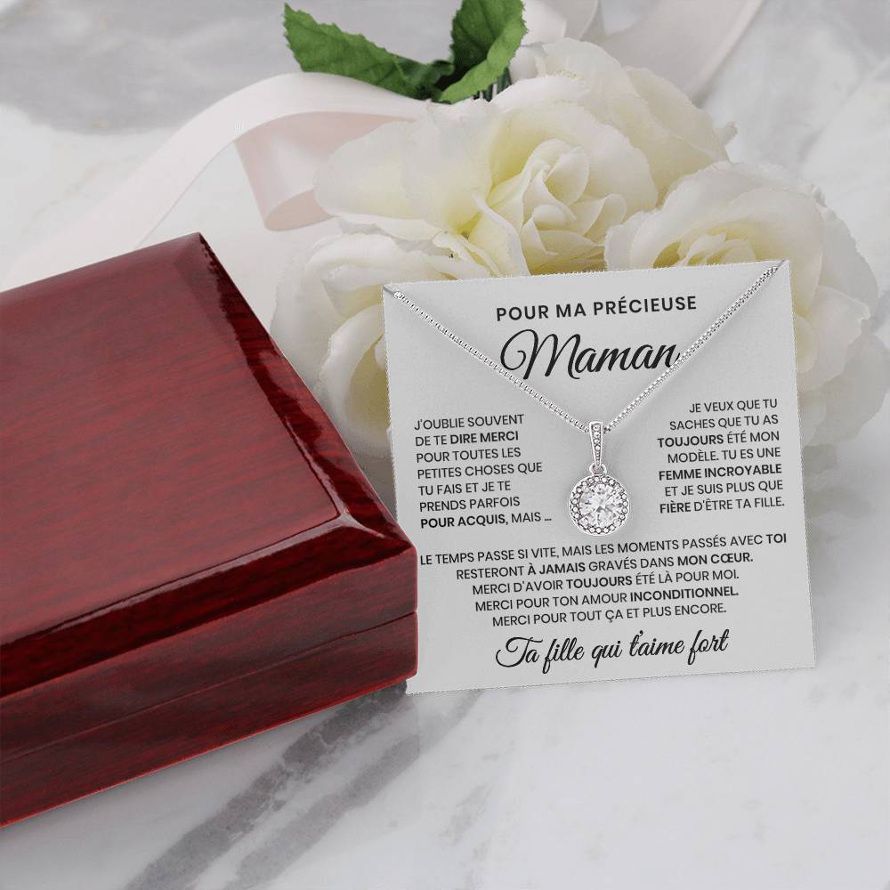 Pour Ma Précieuse Maman - Collier Beauté Éternelle