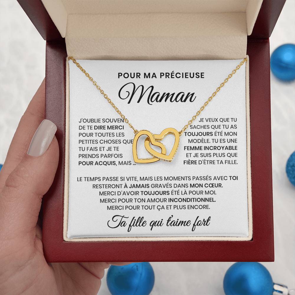 Pour Ma Précieuse Maman - Collier Beauté Éternelle