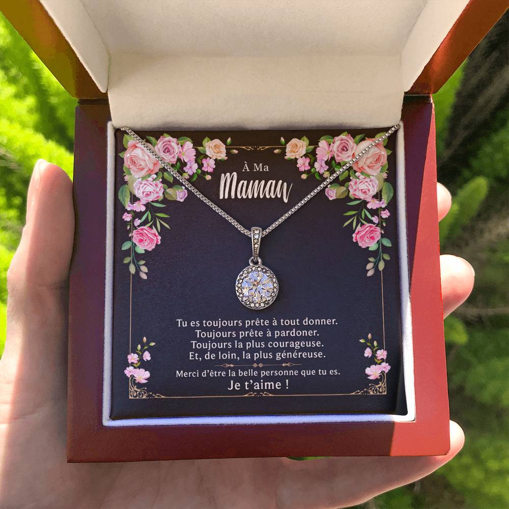 À ma maman - Merci d'être la belle personne que tu es - Collier