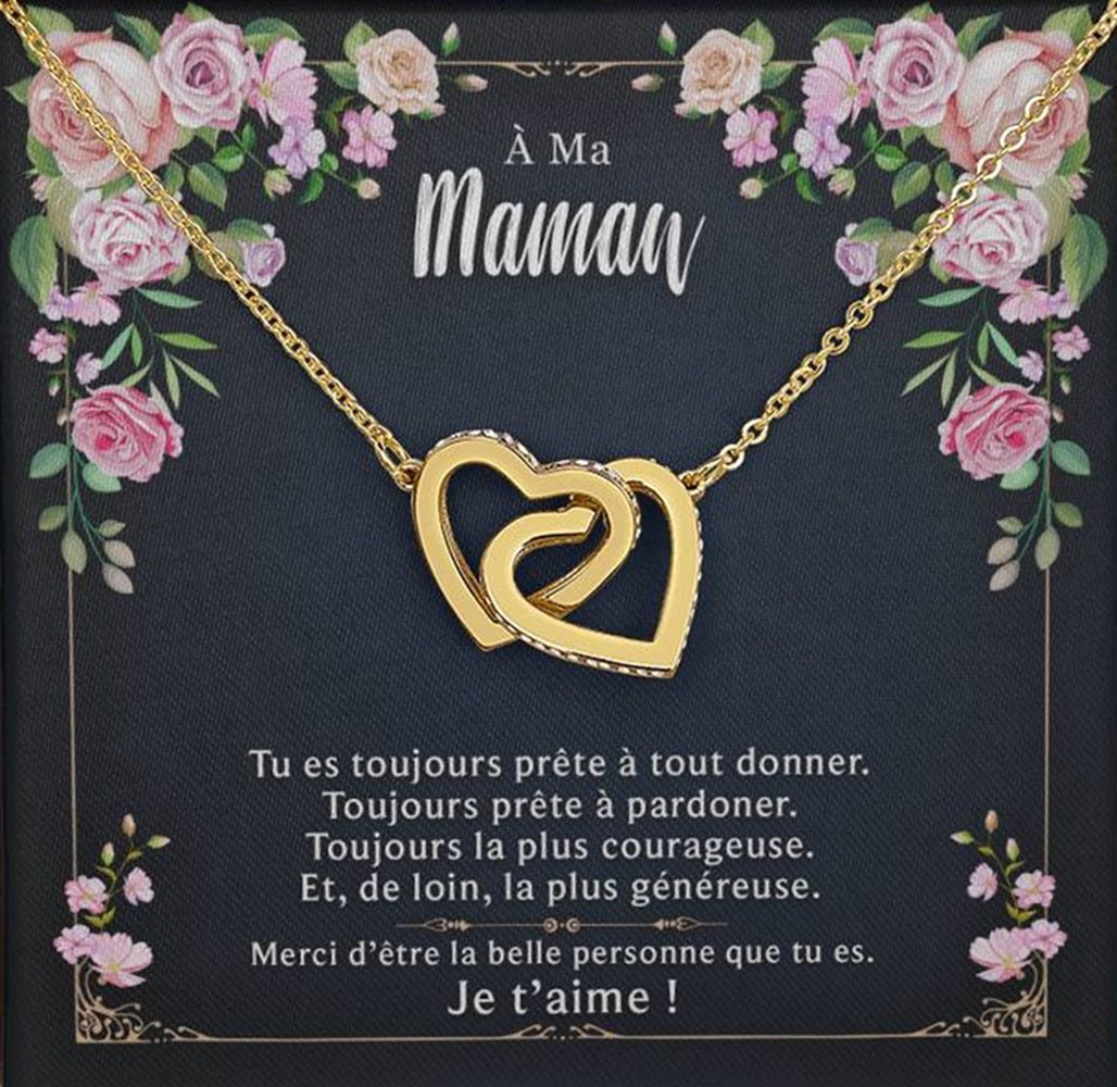 À ma maman - Merci d'être la belle personne que tu es - Collier
