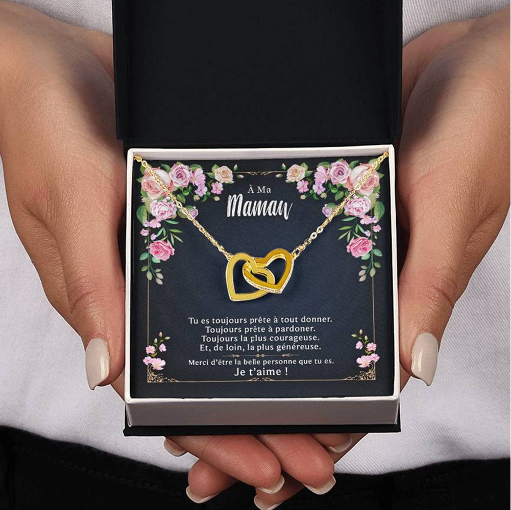 À ma maman - Merci d'être la belle personne que tu es - Collier