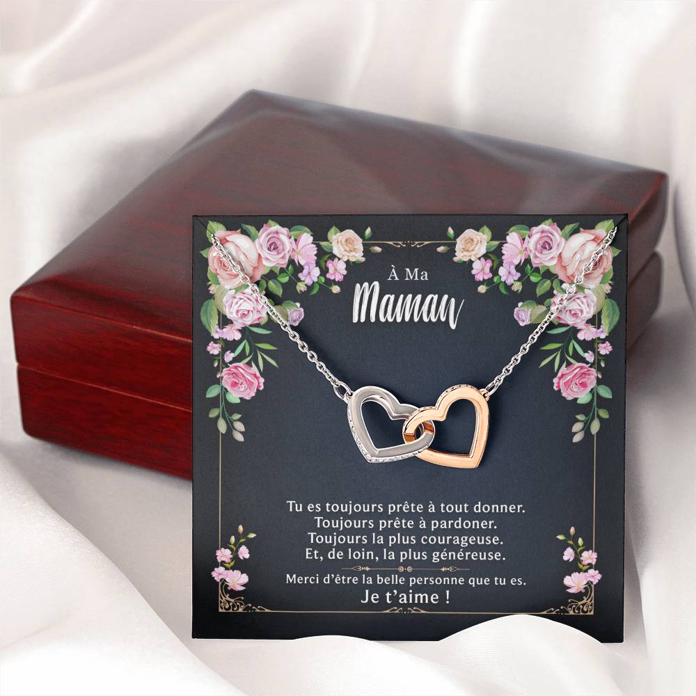 À ma maman - Merci d'être la belle personne que tu es - Collier