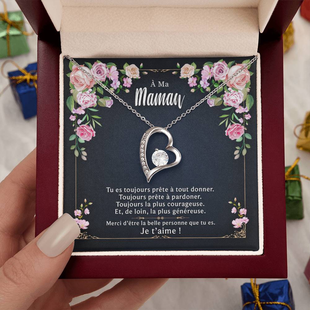 À ma maman - Merci d'être la belle personne que tu es - Collier