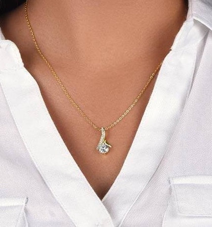 Collier Pour Ma Fille - Avec amour, ton Papa