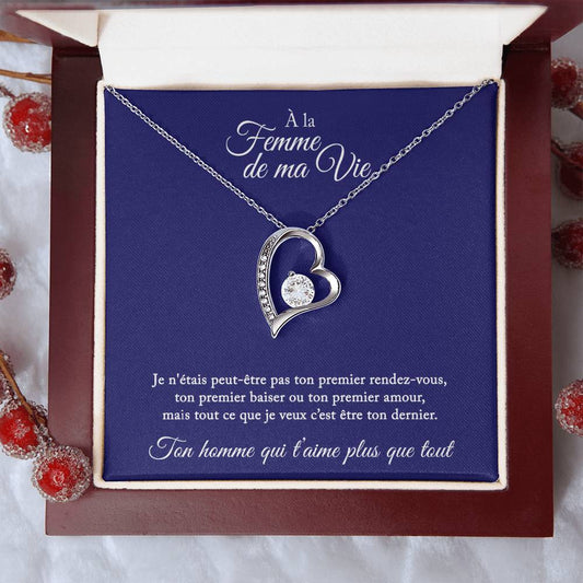 Ensemble Cadeau Pour La Femme De Ma Vie - Collier Coeur Tendre™