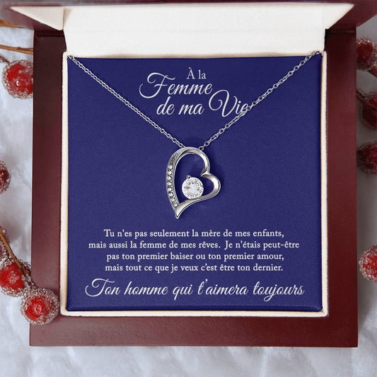 Coffret Cadeau Pour Femme - La femme de mes rêves - Collier Coeur Tendre™