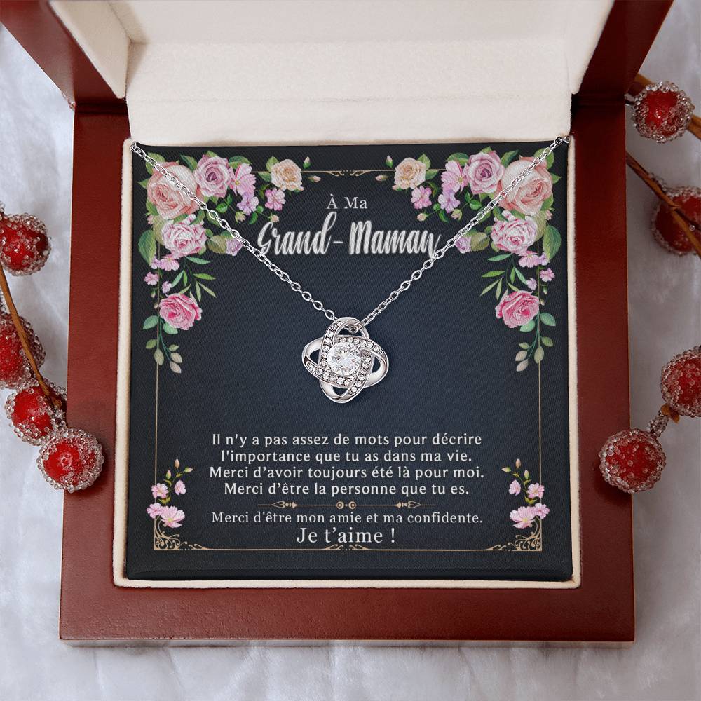 Collier grand-mère – Mon amie et confidente