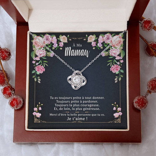 À ma maman - Merci d'être la belle personne que tu es - Collier