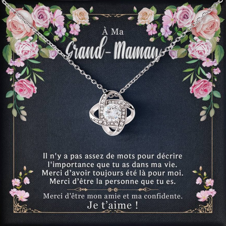 Collier grand-mère – Mon amie et confidente