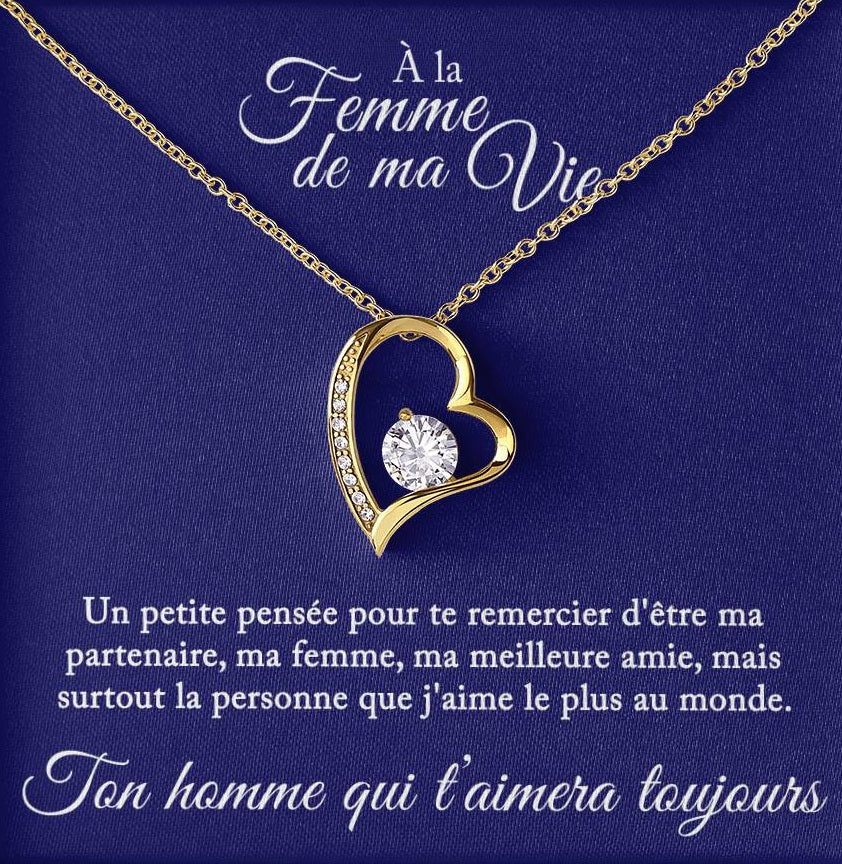 Collier Pour Mon Partenaire - Une petite pensée pour te remercier