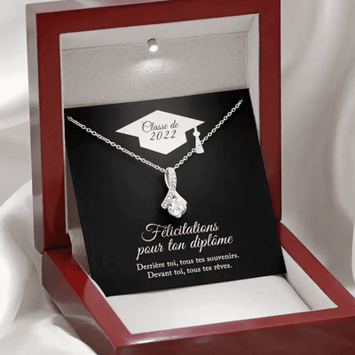 Classe de 2022 - Cadeau pour diplômée - Collier beauté éternelle - La Petite Pensée