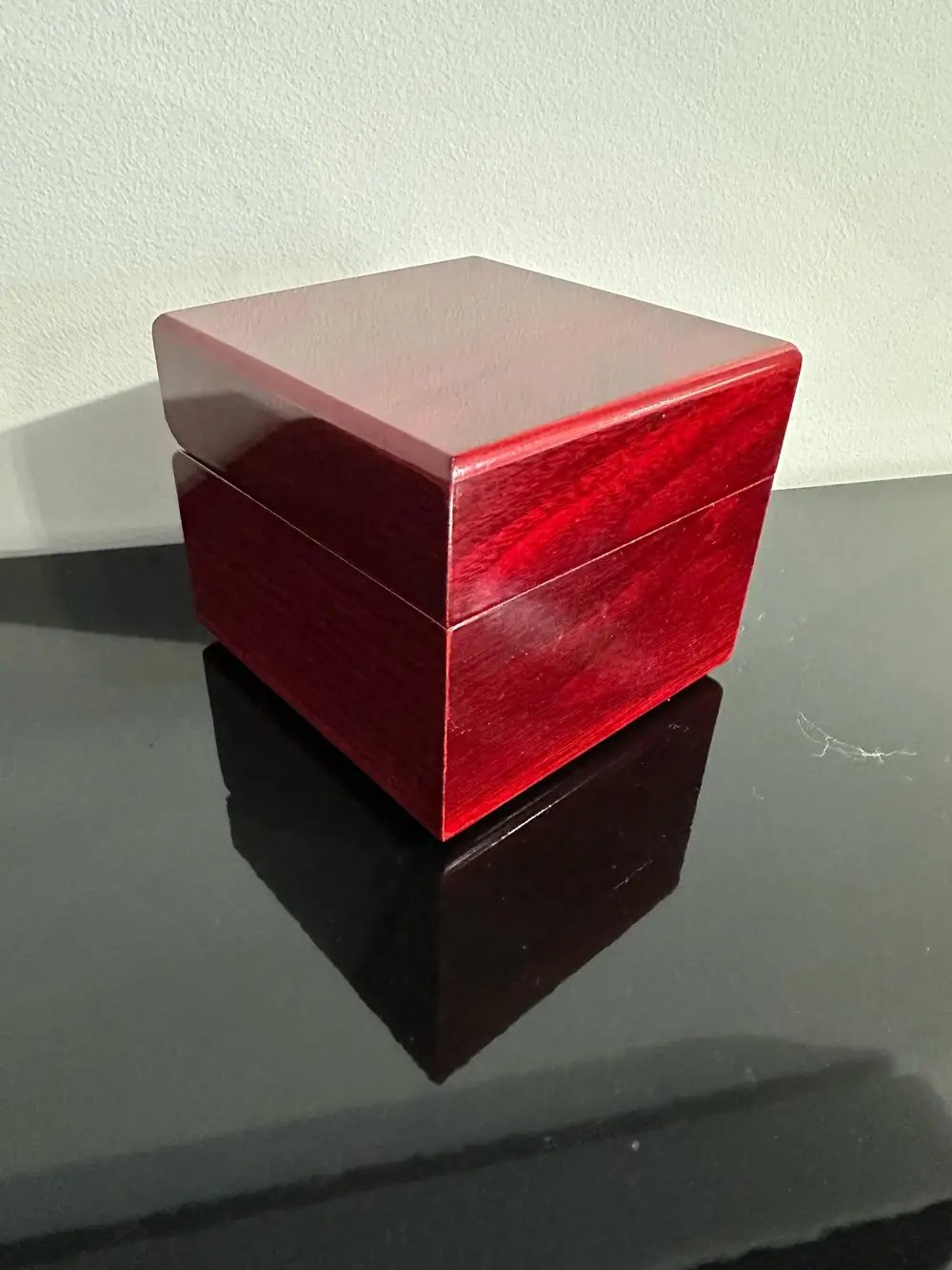 Coffret à montres en acajou